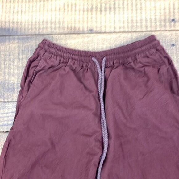 Evolverie Cotton Capri Wide Leg Brown Size Medium - Picture 3 of 6